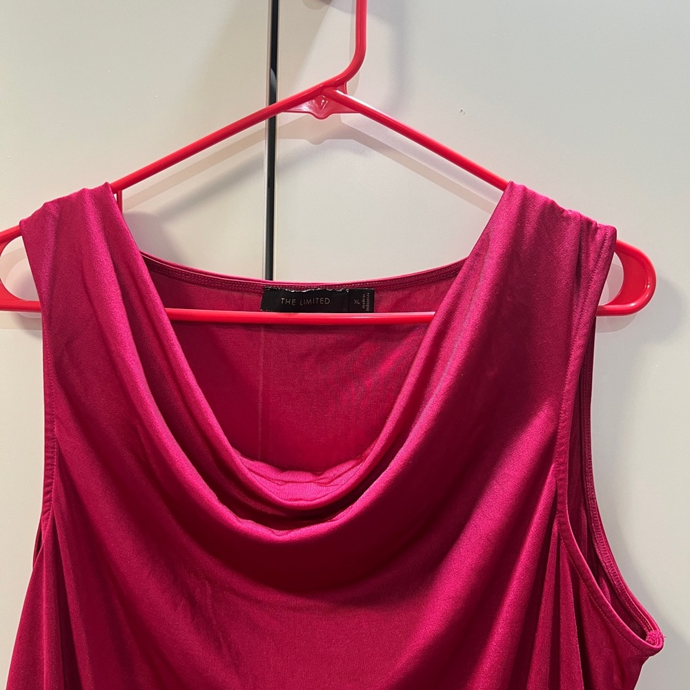 Draped blouse